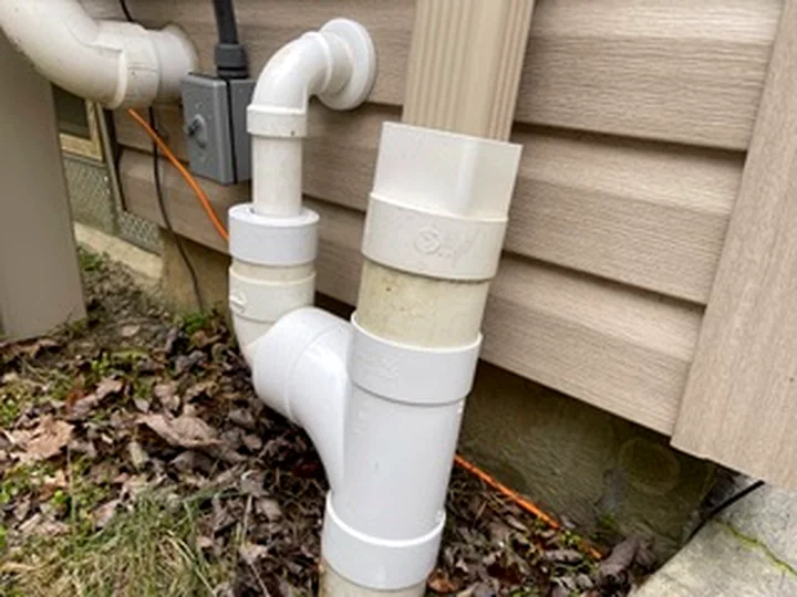 Pump & Gutter Discharge Lines project photo by Sferra Waterproofing