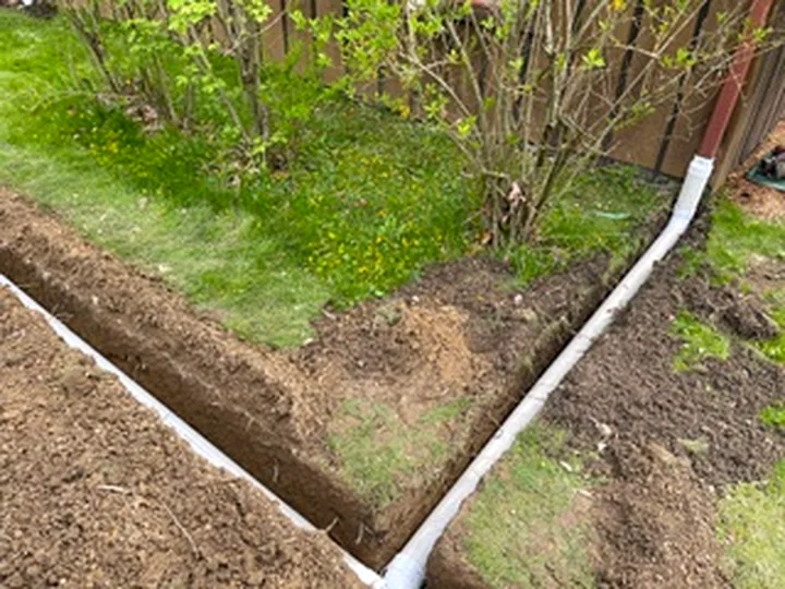 Pump & Gutter Discharge Lines project photo by Sferra Waterproofing