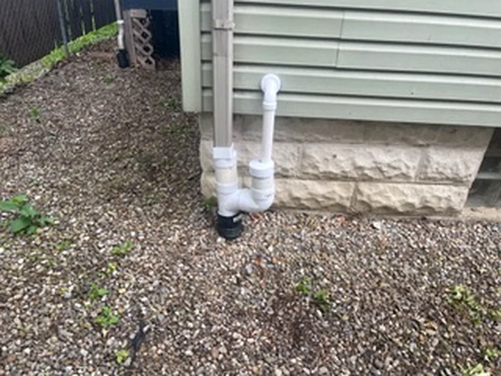 Pump & Gutter Discharge Lines project photo by Sferra Waterproofing