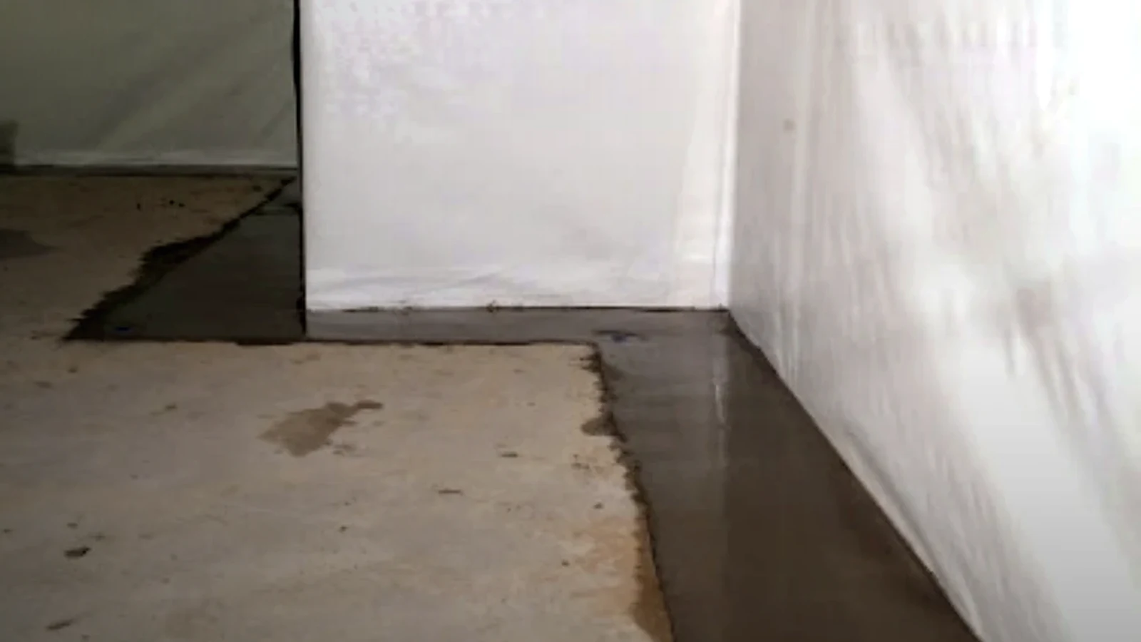 Sferra Waterproofing basement waterproofing project work