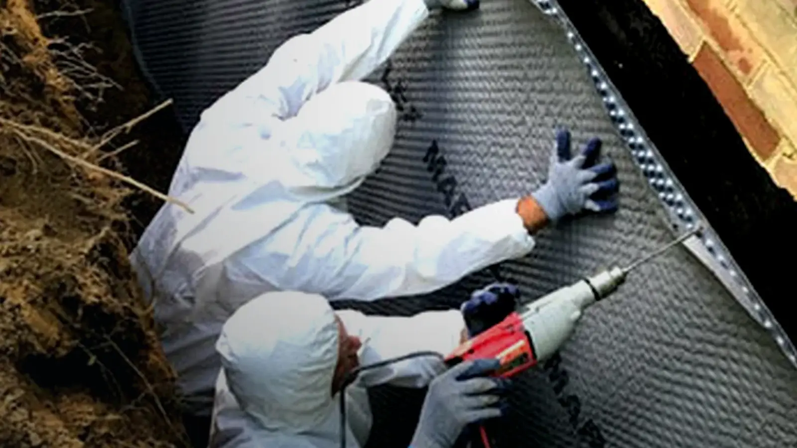 Sferra Waterproofing basement waterproofing project work