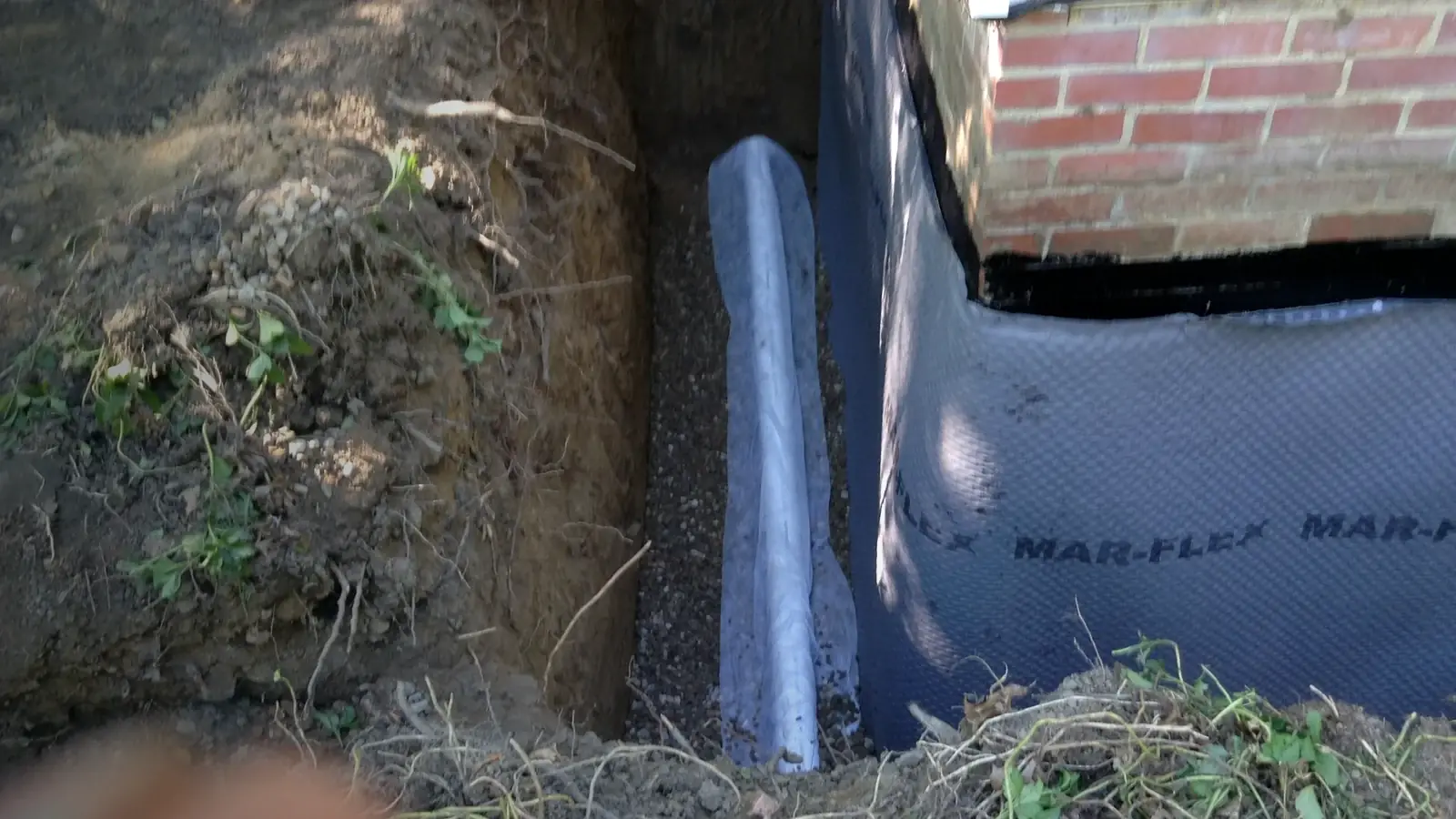 Foundation waterproofing and drainage project work in Northeast Ohio